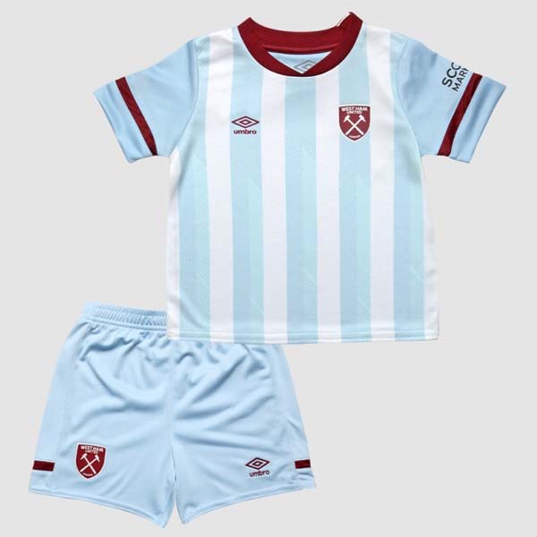 Tailandia Camiseta West Ham United 2ª Niño 2021-2022